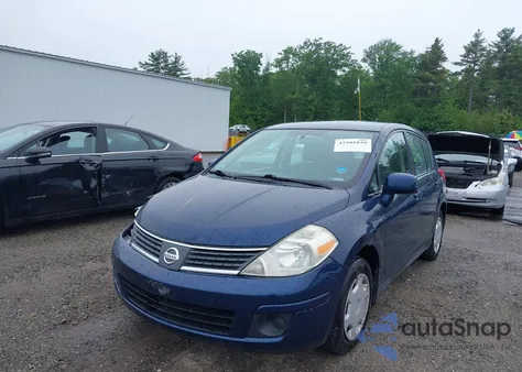 2008 Nissan Versa 1.8S из США, поврежденный, VIN 3N1BC13E18L371800